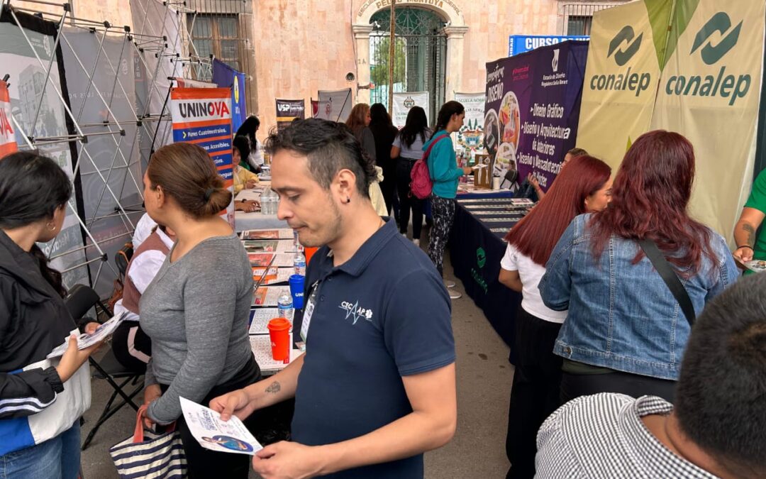 ¡Ya inició la Feria Metropolitana de Universidades en Soledad de Graciano Sánchez!