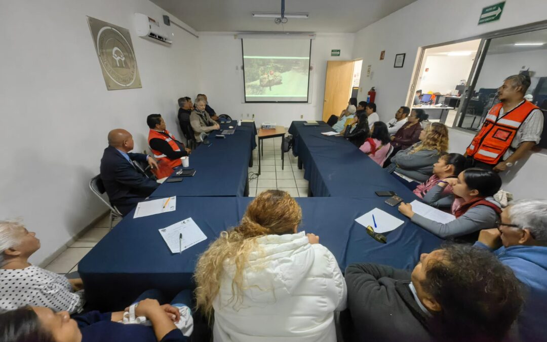 Dirección de Comercio acerca a oferentes de la Presa San José para entablar dialogo con especialistas del Instituto de Geología de la UASLP