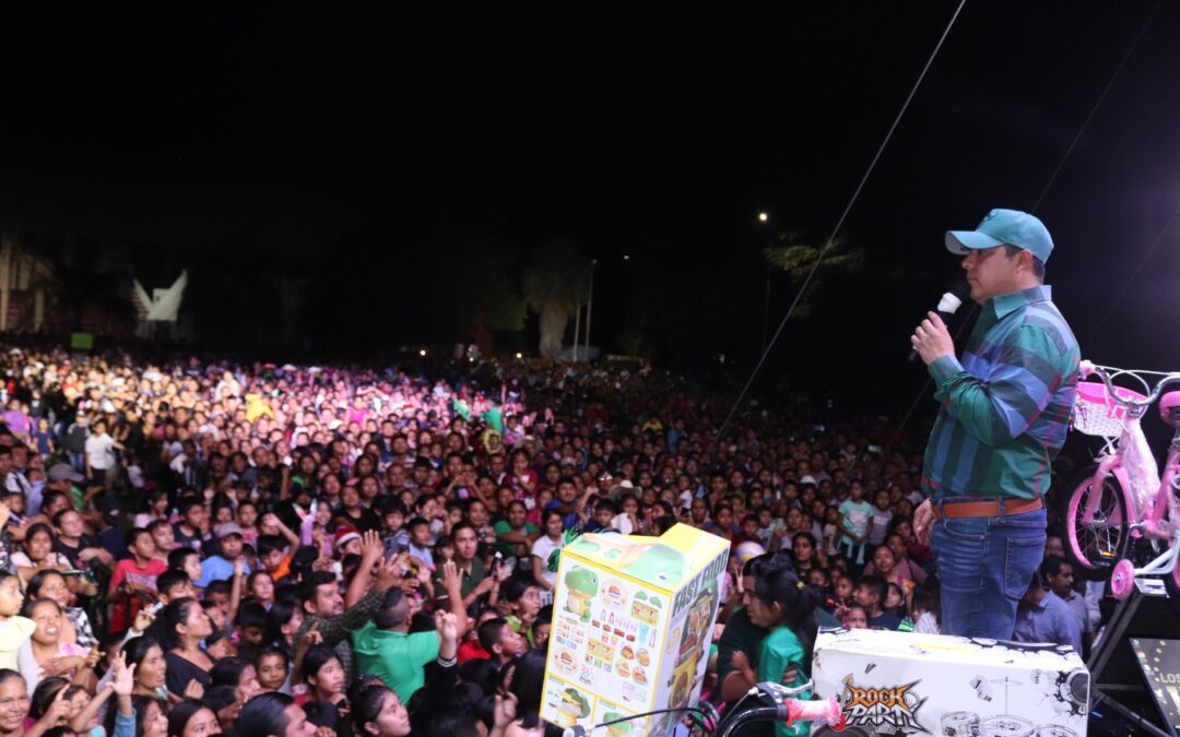 RICARDO GALLARDO ACERCA LA MAGIA DE LA NAVIDAD A TAMAZUNCHALE Y MATLAPA•        Familias de la Huasteca disfrutaron de actividades, regalos y música con la tradicional posada 