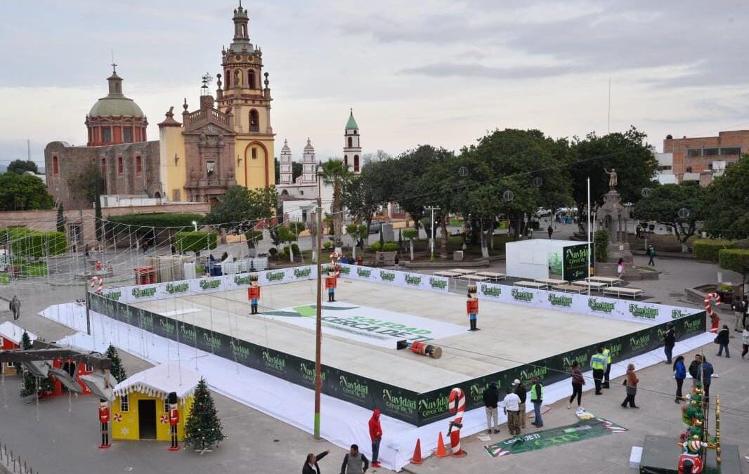 ESTE DOMINGO, ESPECTACULAR APERTURA DE PISTA DE HIELO EN SOLEDAD DE GRACIANO SÁNCHEZ