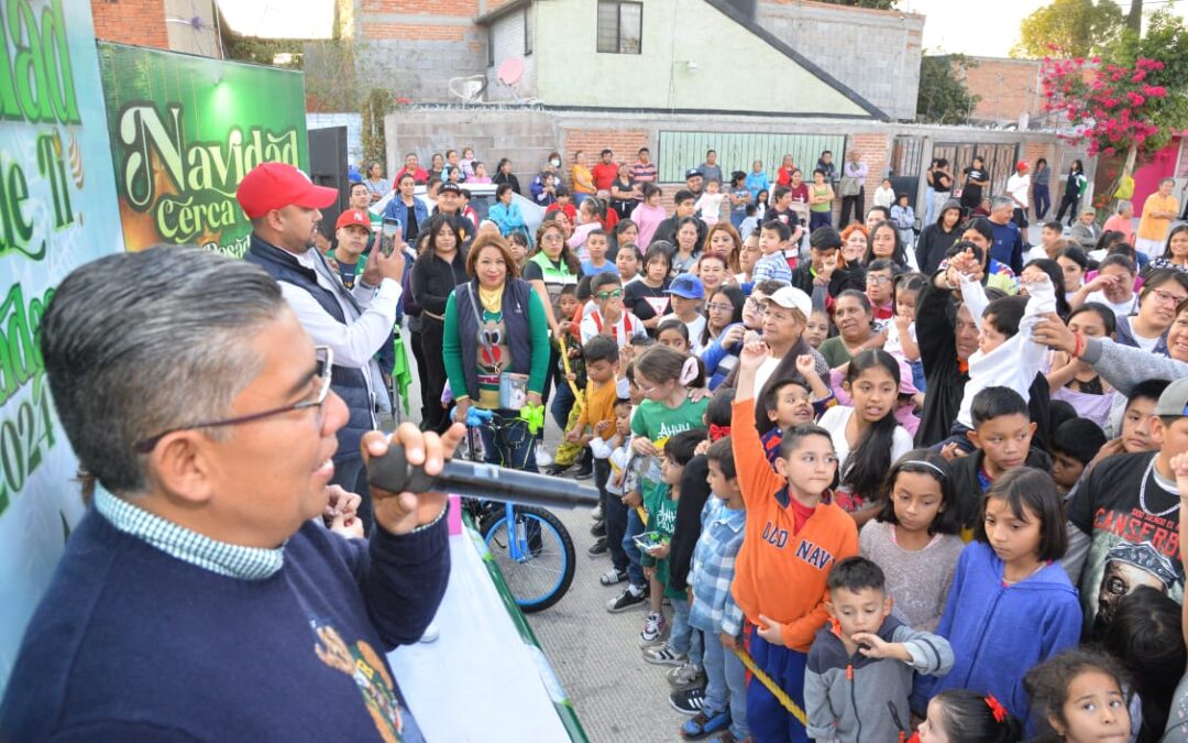 FAMILIAS SOLEDENSES DISFRUTAN INICIO DE POSADAS NAVIDEÑAS CON ALCALDE JUAN MANUEL NAVARRO 🎅🎁