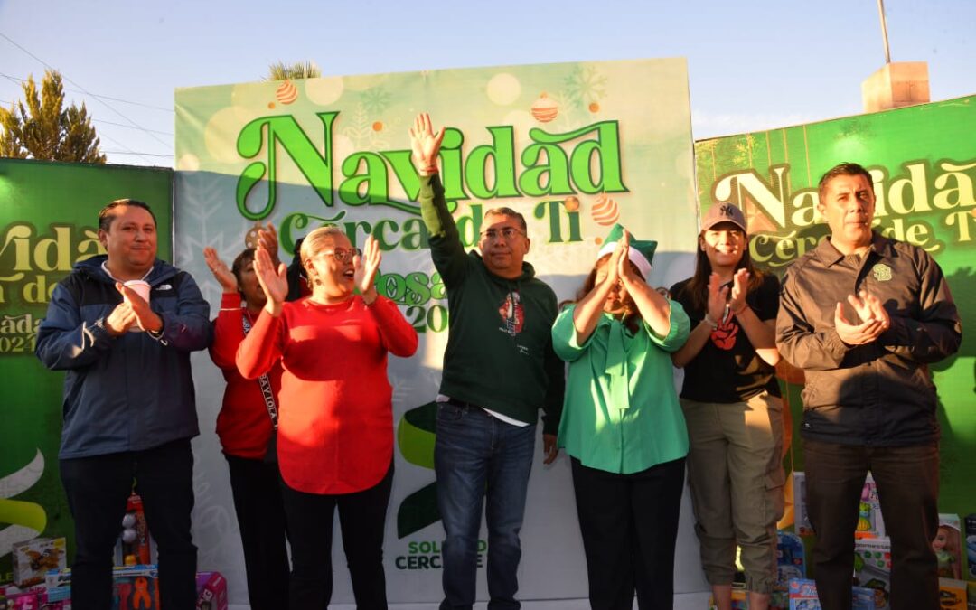 DURANTE POSADAS NAVIDEÑAS, JUAN MANUEL NAVARRO ANUNCIA NUEVOS PROYECTOS Y OBRAS PARA SOLEDAD