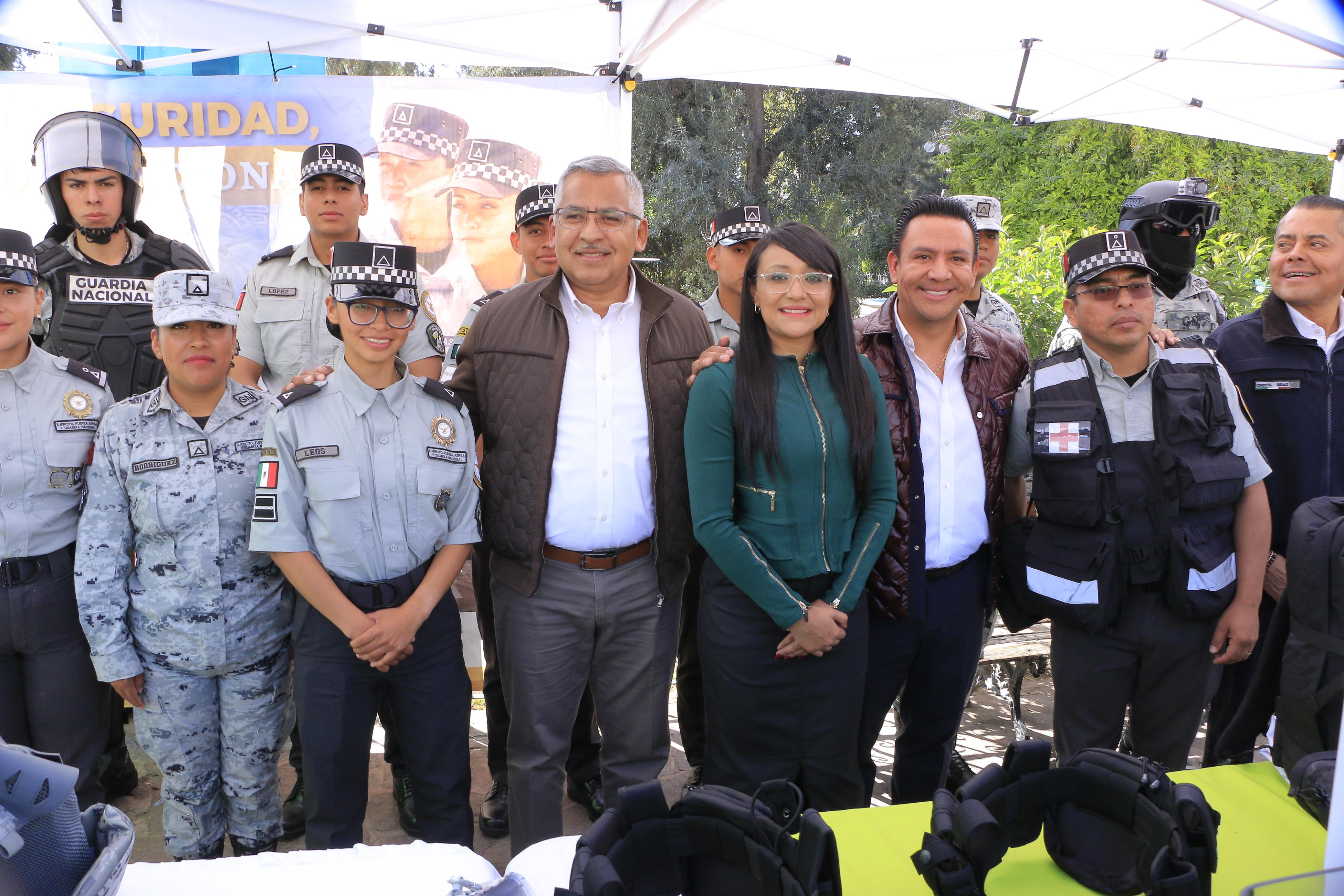 RESPALDO FEDERAL Y ESTATAL EN MATERIA DE SEGURIDAD EN VILLA DE POZOS