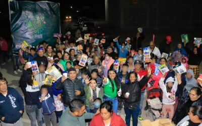 Villa de Pozos llevó alegría a niños y niñas con posadas navideñas-Cientos de niños y niñas de de Ciudad Satélite, la comunidad del Panalillo y San Nicolás de los Jassos disfrutaron de las tradicionales posadas.