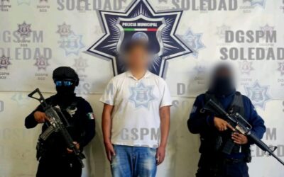 POLICÍAS SOLEDENSES LOGRAN CAPTURA DE OBJETIVO CRIMINAL PRIORITARIO, EN EJIDO SOLEDAD