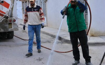 VILLA DE POZOS REHABILITA DRENAJES OBSOLETOS-Infraestructura y fortalecimiento atiende más de 50 peticiones de desazolves urbanos.