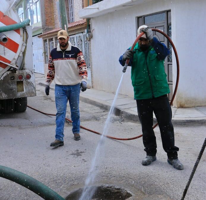 VILLA DE POZOS REHABILITA DRENAJES OBSOLETOS-Infraestructura y fortalecimiento atiende más de 50 peticiones de desazolves urbanos.