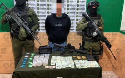 GUARDIA CIVIL ESTATAL ASESTA DURO GOLPE A LA DELINCUENCIA CON LA CAPTURA DE PRESUNTO LÍDER DE CÉLULA CRIMINAL EN LA CAPITAL