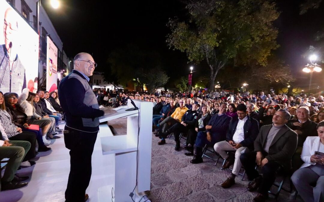 San Luis Amable y trabajando: Alcalde Galindo presenta los logros de sus primeros 100 Días de Gobierno