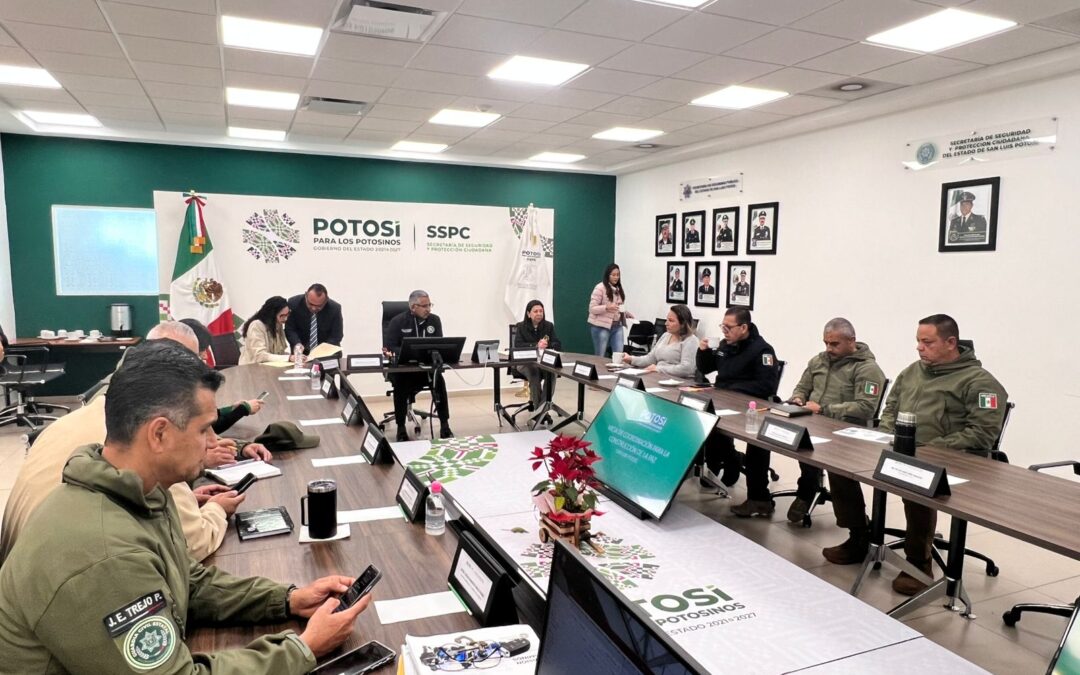 GUARDIA CIVIL DE SOLEDAD DESTACA CON RESULTADOS RELEVANTES EN MESA DE SEGURIDAD ESTATAL