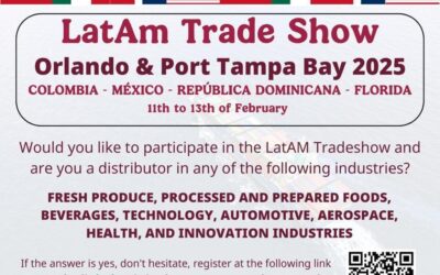 EMPRESARIOS POTOSINOS PODRÁN PROMOCIONAR SUS PRODUCTOS EN FLORIDA•»Latam Trade Show Orlando 2025”, es un escaparate global para productos potosinos en Estados Unidos; el registro para participar vence el próximo 20 de enero