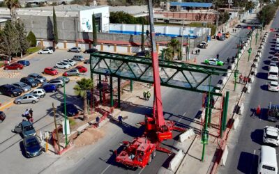 ¡PUENTE PEATONAL EN BULEVAR VALLE DE LOS FANTASMAS, MUY PRONTO UNA REALIDAD! 🏗️✅