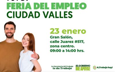 GOBIERNO ESTATAL REALIZARÁ EN CIUDAD VALLES GRAN FERIA DEL EMPLEO 2025 • Busca fomentar el empleo y generar oportunidades laborales en las cuatro regiones 