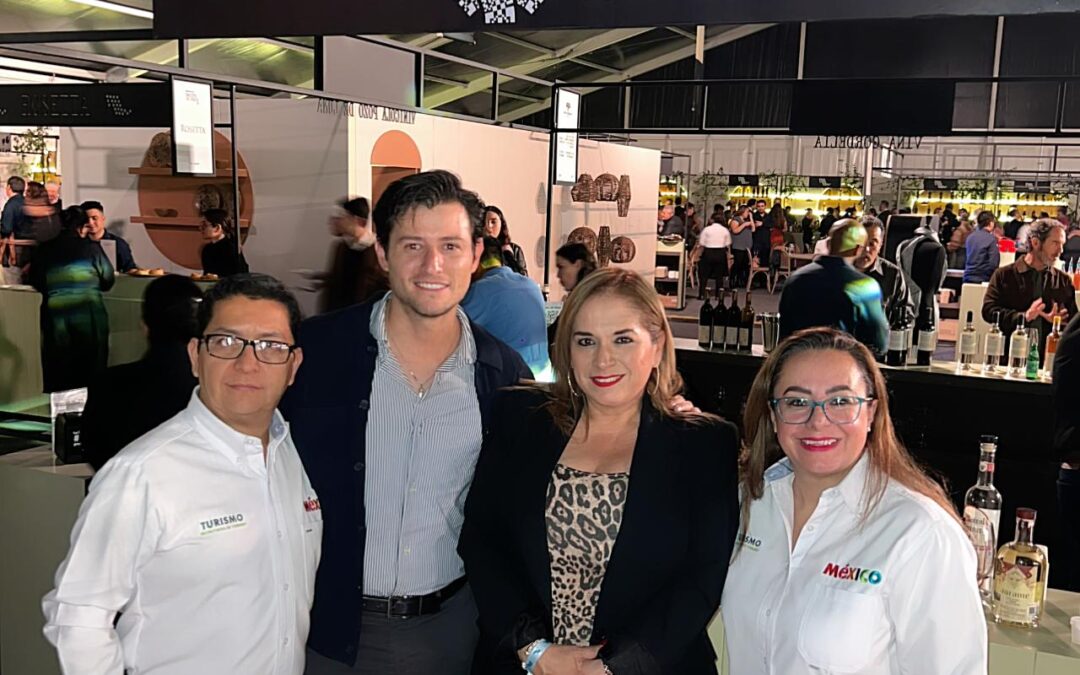 PROYECTA SLP AL SECTOR VITIVINÍCOLA POTOSINO EN EVENTO INTERNACIONAL• El Gobierno del Estado, lleva más apoyo a las y los productores vinícolas para detonar al turismo