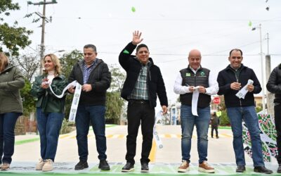 RICARDO GALLARDO ENTREGA RENOVADA CALLE ESTADIO EN CIUDAD VALLES• Da un nuevo rostro a la entrada y salida del municipio y mejora la conectividad y la movilidad