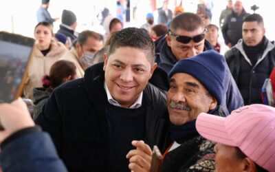 OBRAS DE RICARDO GALLARDO LLEVAN APOYO A LAS CUATRO REGIONES: FAMILIAS POTOSINAS• La reconstrucción de la avenida Coral, beneficia a más de cinco mil familias