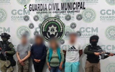 EN ACCIONES INMEDIATAS Y COORDINADAS, GUARDIA CIVIL MUNICIPAL DE SOLEDAD REPELE AGRESIÓN Y DETIENE A 4 PERSONAS