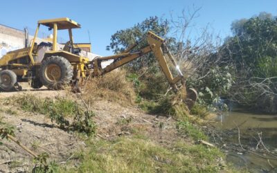 EL ESTADO REALIZA OBRAS DE LIMPIEZA EN EL RÍO ESPAÑITATras solicitud de la CEA, ejecutan la segunda etapa donde habrá trabajos estratégicos para despejar el cauce