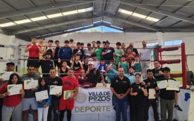 VILLA DE POZOS IMPULSA DEPORTE DE BOXEO CON CAPACITACIONES Y TORNEOS