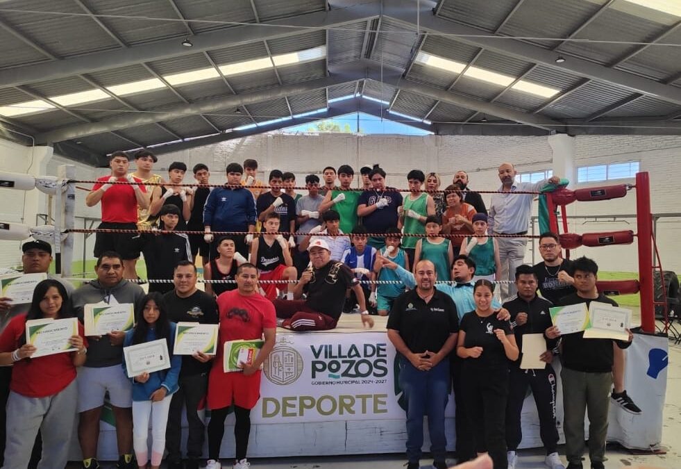 VILLA DE POZOS IMPULSA DEPORTE DE BOXEO CON CAPACITACIONES Y TORNEOS