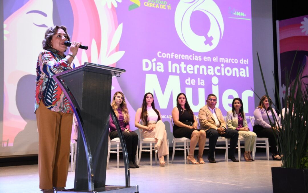 JUAN MANUEL NAVARRO RENUEVA COMPROMISO DE PROTECCIÓN E IMPULSO DE LAS MUJERES, EN EVENTO DEL 8M