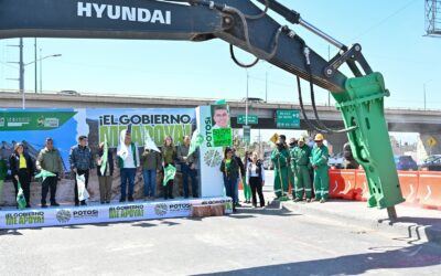 SOLEDENSES AGRADECEN A RICARDO GALLARDO POR MEGA PROYECTO DE PUENTE VEHICULAR• Las y los potosinos reconocieron que, con el nuevo puente, se terminarán los congestionamientos y los años de abandono en esta zona de la ciudad